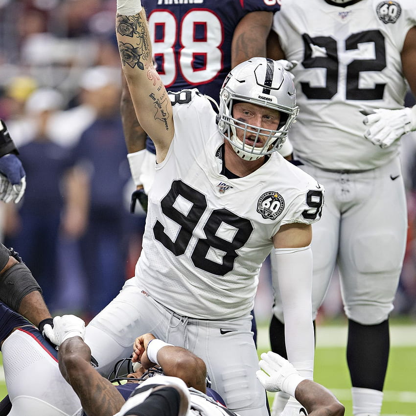 Raiders Maxx Crosby Without my sobriety I wouldnt be here right now   Las Vegas ReviewJournal