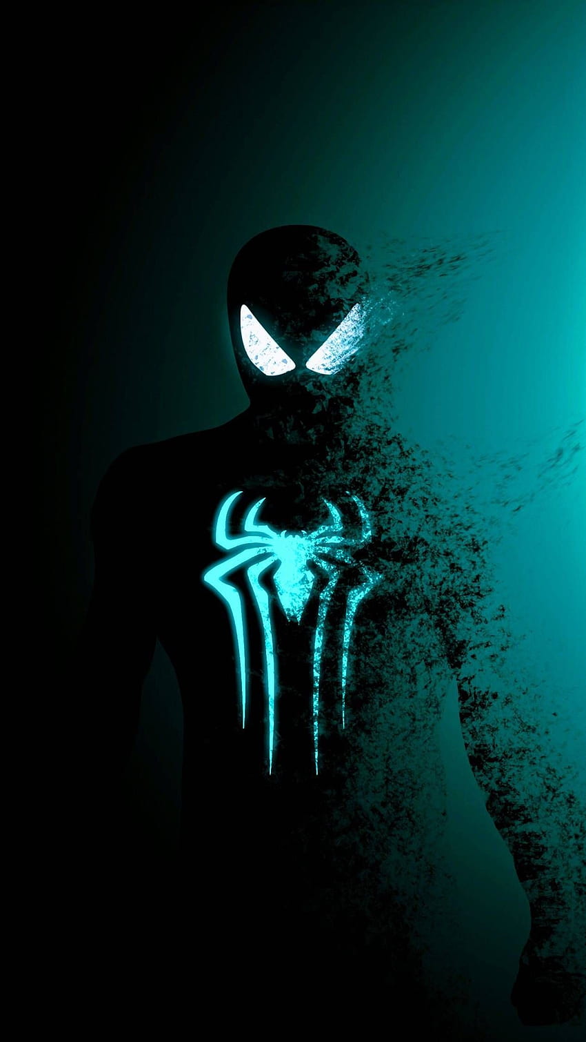 Black Spidey IPhone . Marvel comics , Spiderman artwork, Marvel superhero posters, Spider Man Blue HD phone wallpaper