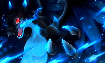 Pokemon FanArt  Mega Charizard X-Y isra1shot - Illustrations ART street