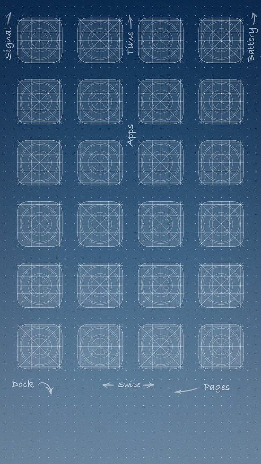 iPhone Xr Blueprint HD phone wallpaper