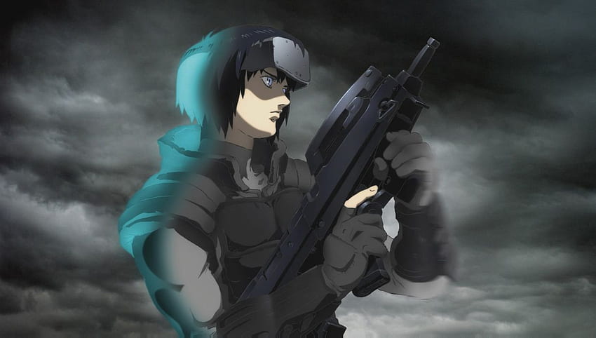Guns Anime Ghost in the Shell., Maschinen-Anime HD-Hintergrundbild