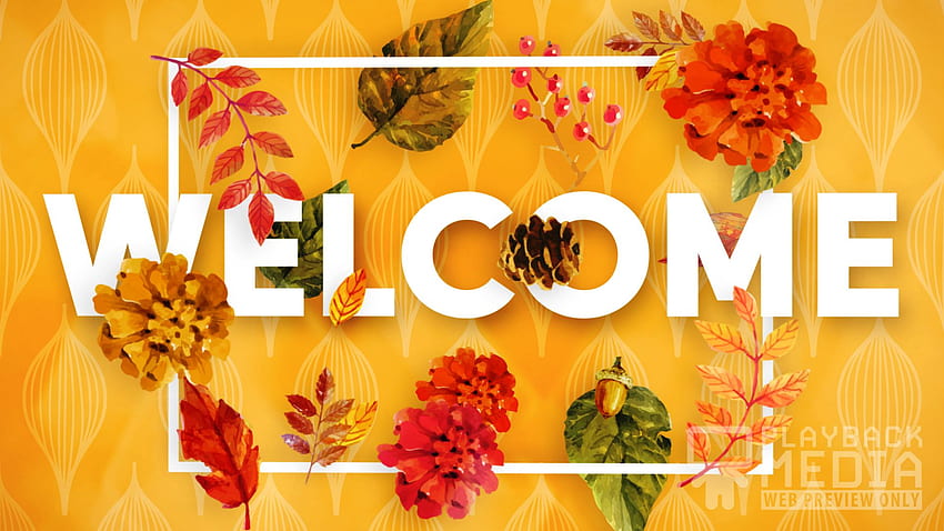 Welcome Thanksgiving, Welcome Fall HD wallpaper