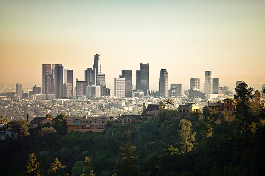 LA: Los Ángeles disponible para entrar, ciudad de Los Ángeles fondo de pantalla