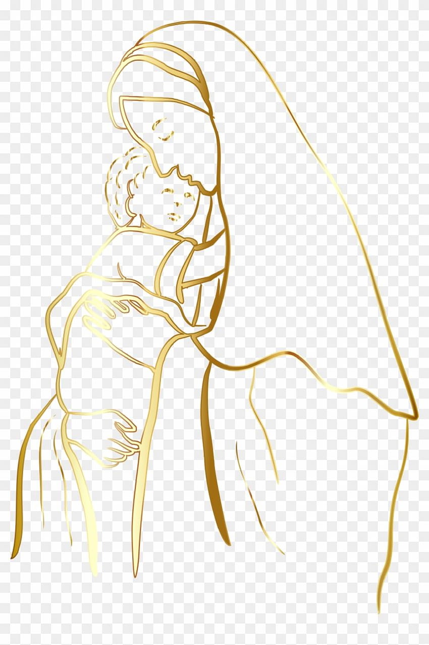 Child Jesus Religion Clip Art - Mother Mary No Background - Transparent PNG Clipart , Mother Artwork HD phone wallpaper