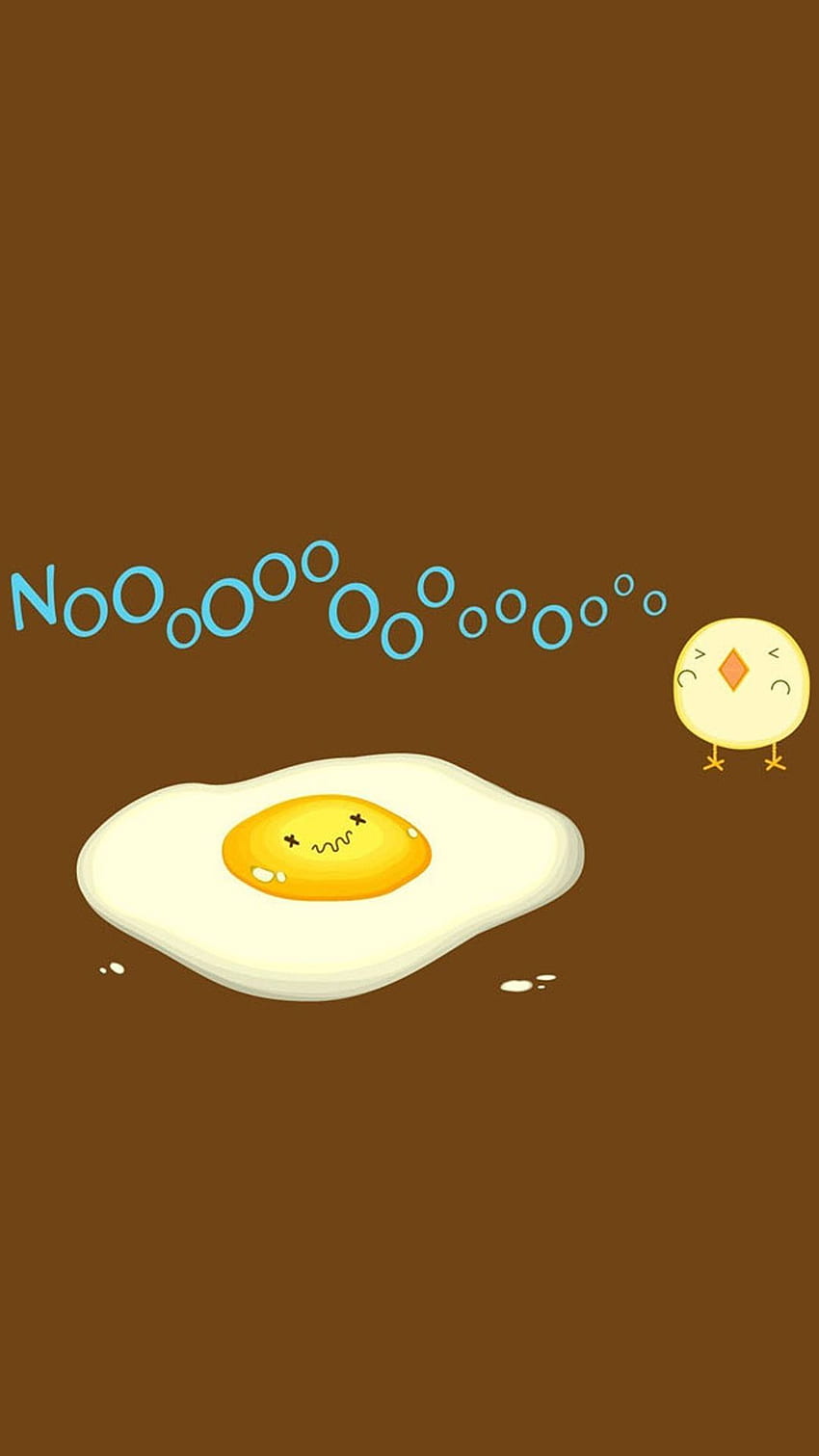 Funny Chicken Egg No iPhone 8, Cute Chicken HD phone wallpaper