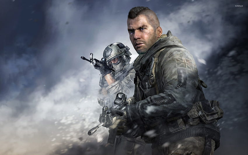 John Soap MacTavish - Call of Duty: Modern Warfare 2 - Spiel, Kabeljau Modern Warfare 2 HD-Hintergrundbild