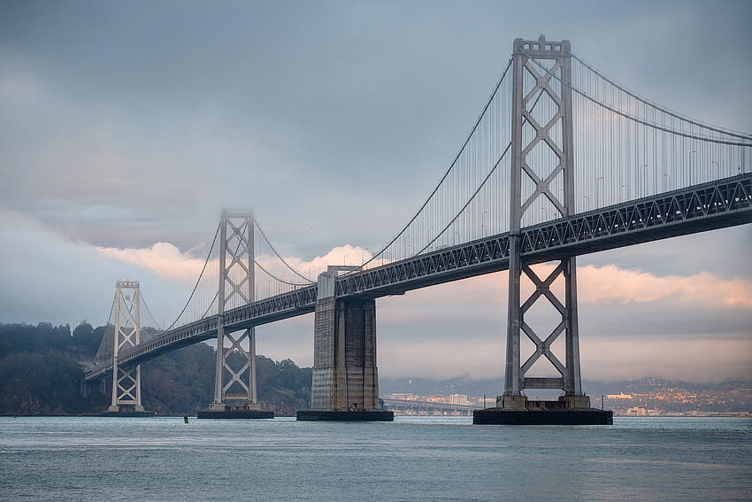 San Francisco-Oakland Bay Bridge HD-Hintergrundbild