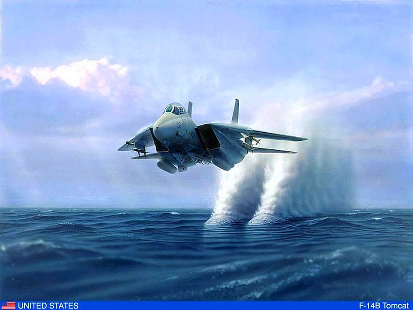 F-14B Tomcat, cool HD wallpaper