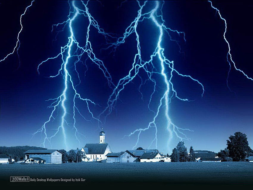 Pour > Cool Background Lightning - Blue Lightning Storm Background - & Background , Cool Lightning Storm Fond d'écran HD