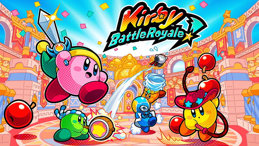 Kirby Battle Royale in Ultra, Fantastico Kirby Sfondo HD