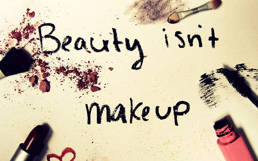 Beauty Is Not Make Up Mac . Mac, Mac Makeup HD wallpaper