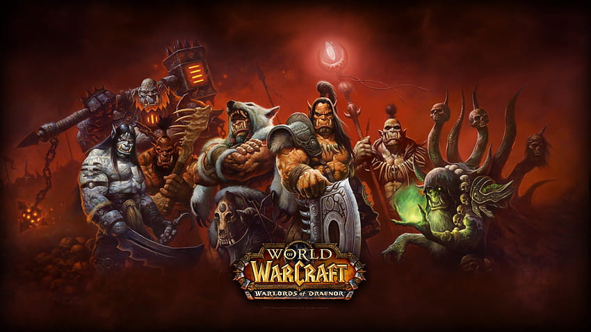 Warlords of Draenor, Video oyunu, Genişletme Paketi, Orklar, World of Warcraft, Mmo HD duvar kağıdı