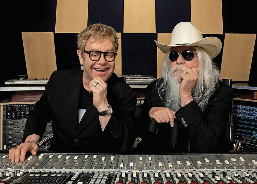 Legenda Rock/Elton John & Leon Russell, musik, legenda rock, mengagumkan, elton john, leon russell Wallpaper HD