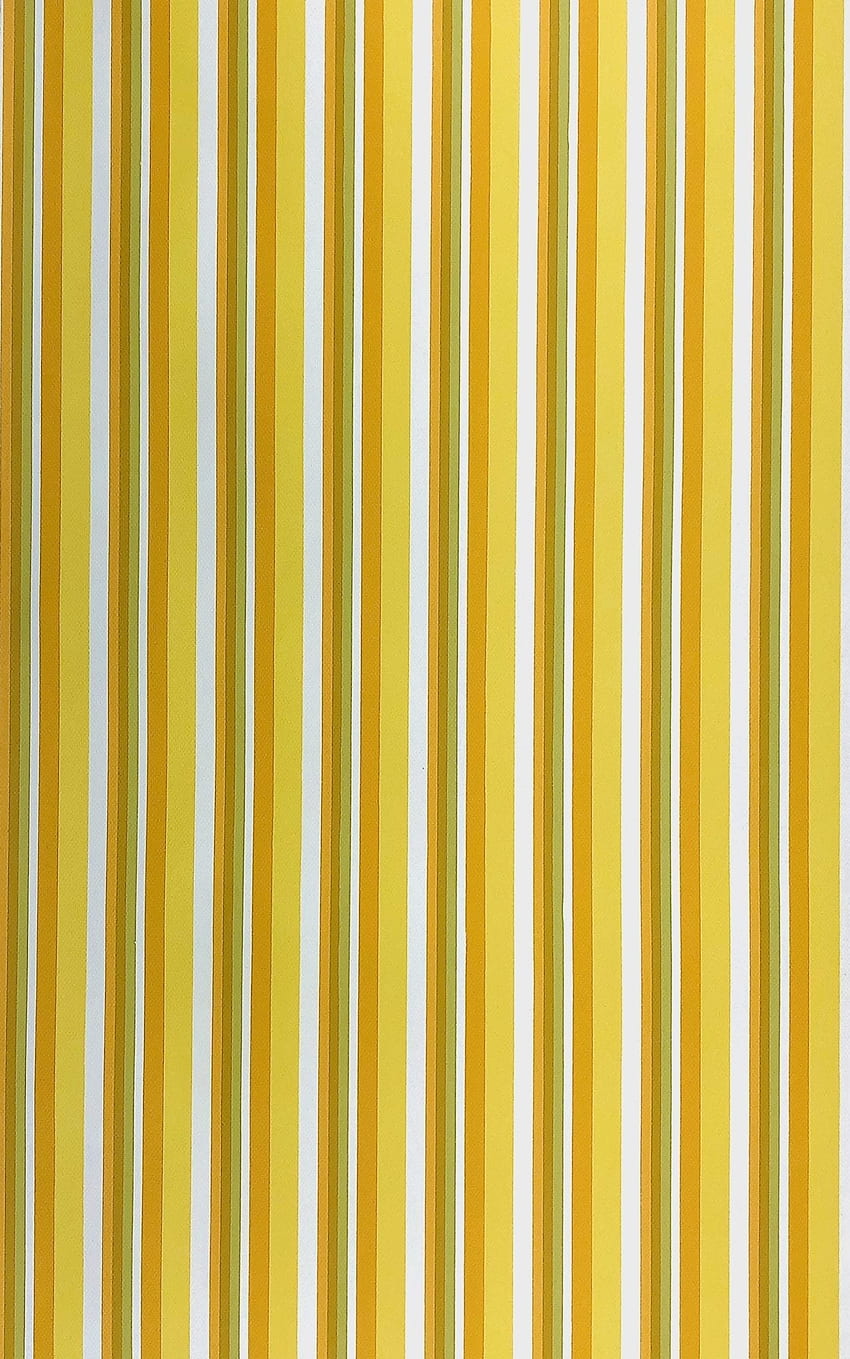 Vintage Yellow Stripe, Retro Yellow HD phone wallpaper