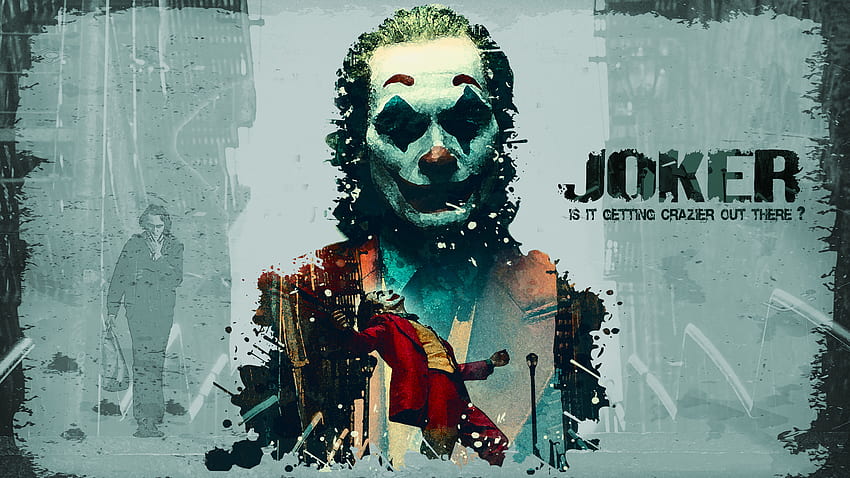 Joaquin Phoenix Ultra, Jocker ile Joker Filmi HD duvar kağıdı