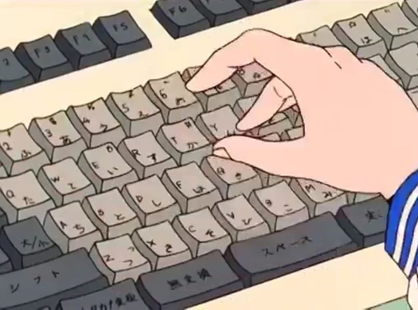o vintage, estetyka anime z lat 90 Tapeta HD