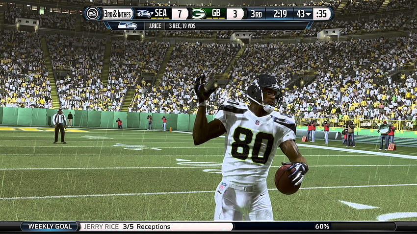 Madden 16 Jerry Rice Seahawks Modo Carreira Ep 3 vs Packers papel de parede HD
