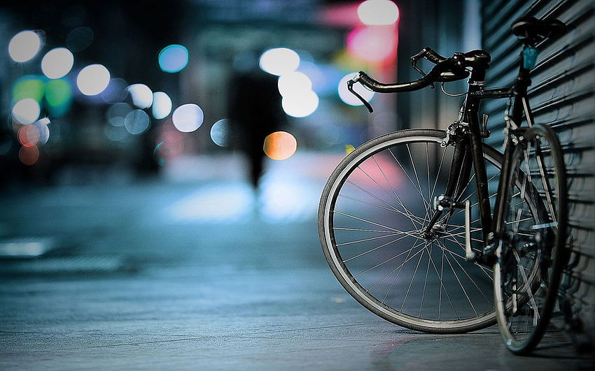 nostalgic memory bicycles, Aesthetic graphy HD wallpaper