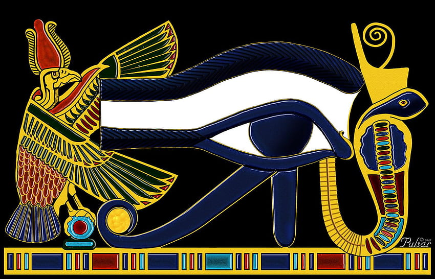 Auge des Horus , 40 Hochwertiges Auge des Horus, das Auge Ägyptens HD-Hintergrundbild