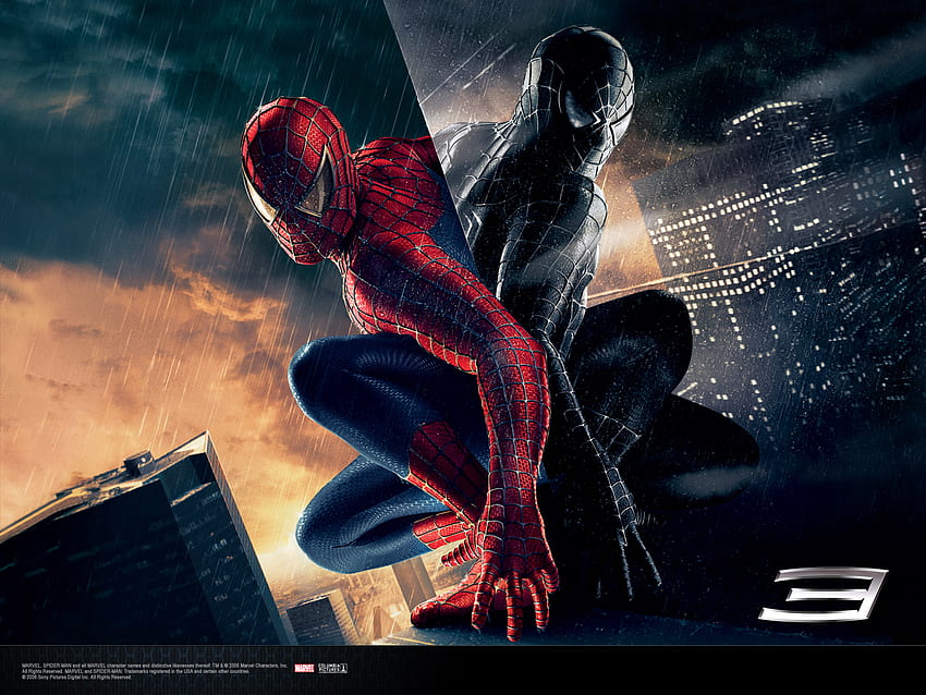 Spider Man 3, adventure, action, spider man, movie, 2007 HD wallpaper