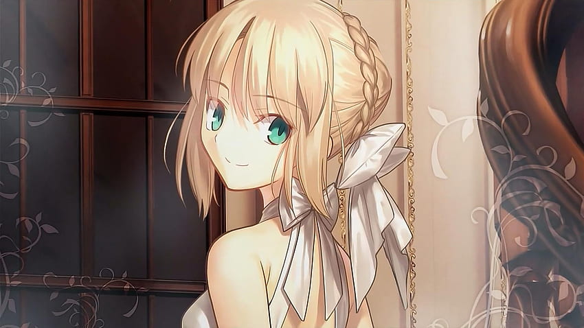 Fate Series Anime Typ Mondsäbel. Cool HD-Hintergrundbild