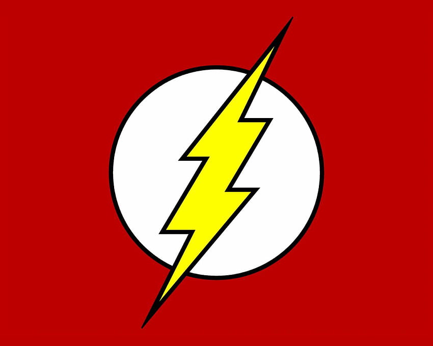 Флаш лого Clipart, Flash символ HD тапет