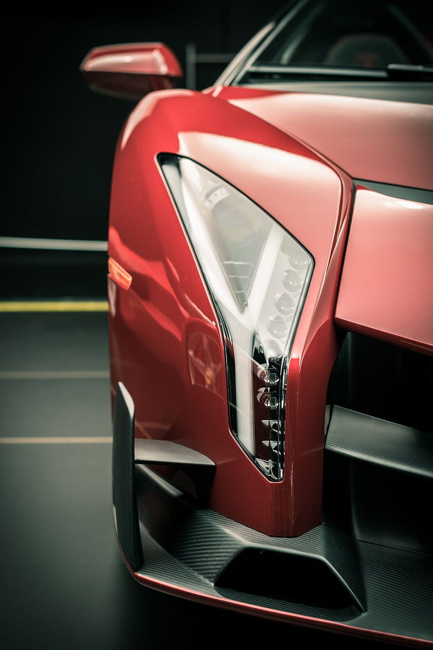 Lamborghini Mobile High Resolution Veneto Red HD тапет за телефон