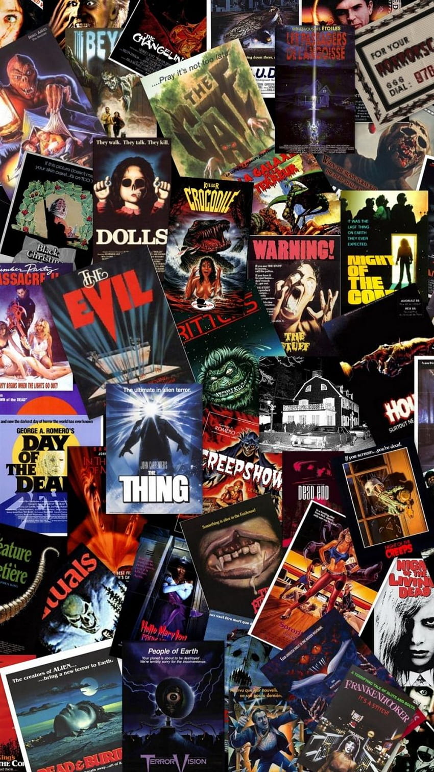 80s Horror Movie Wallpaper