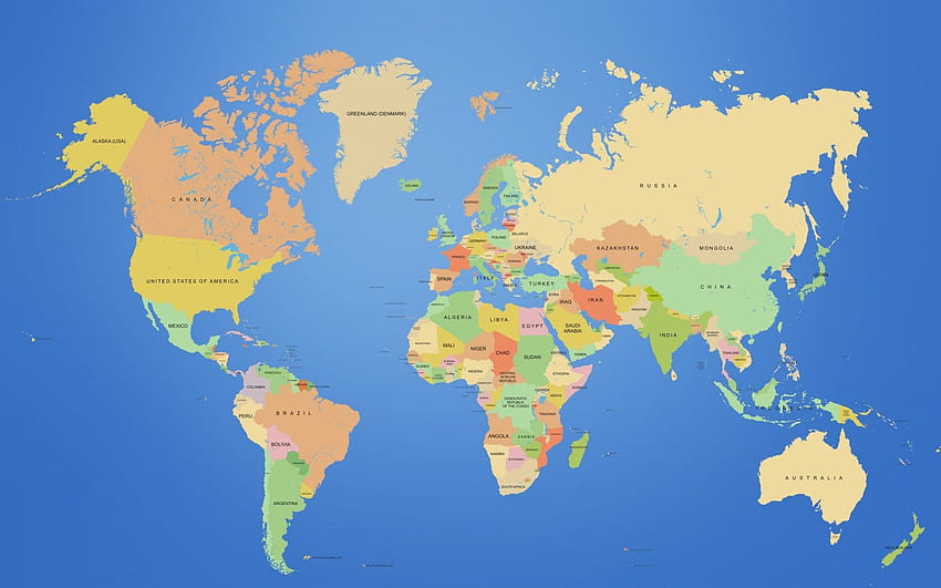 Карта на света, фон, Peta Indonesia HD тапет