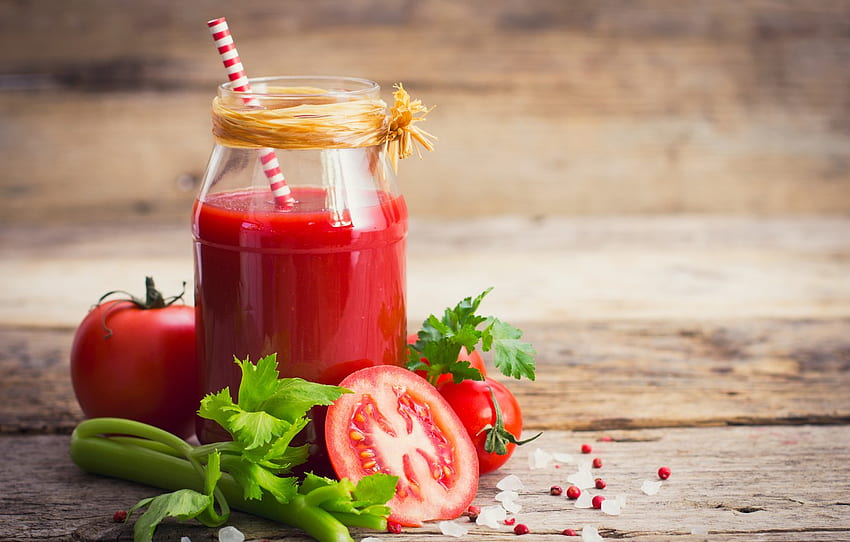 Food, Juice, Drink, Fresh, Tomatoes - Tomato Sauce - HD wallpaper