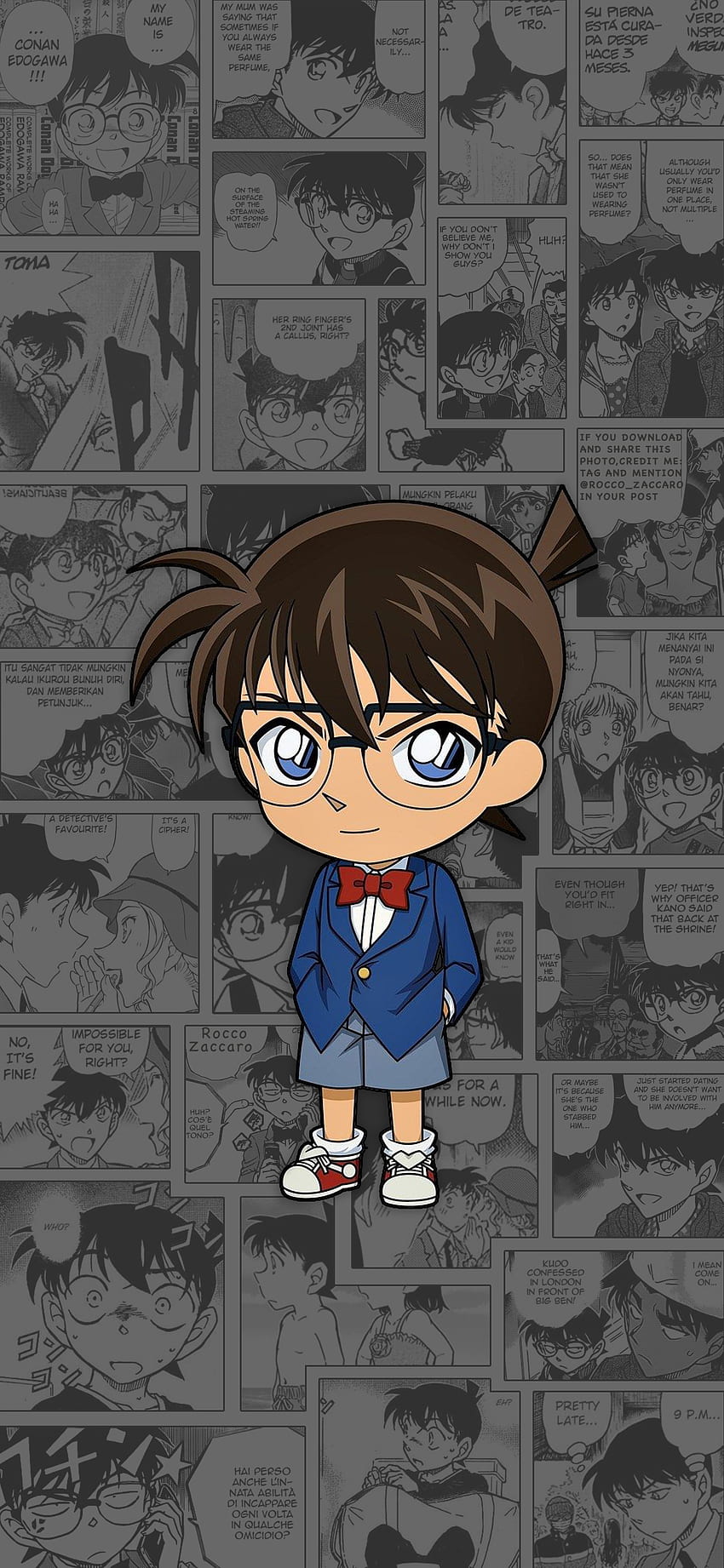 Detective Conan PC (Page 1), Anime Detective Conan HD phone wallpaper