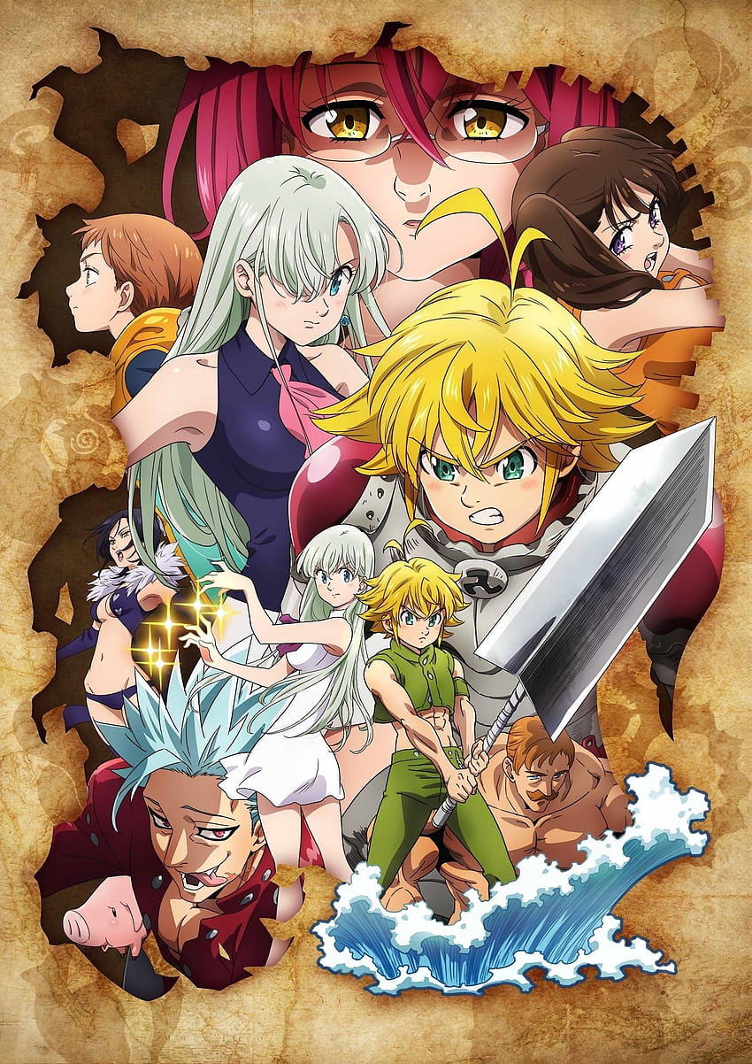 Nanatsu no Taizai / fanart  Seven deadly sins anime, Nanatsu