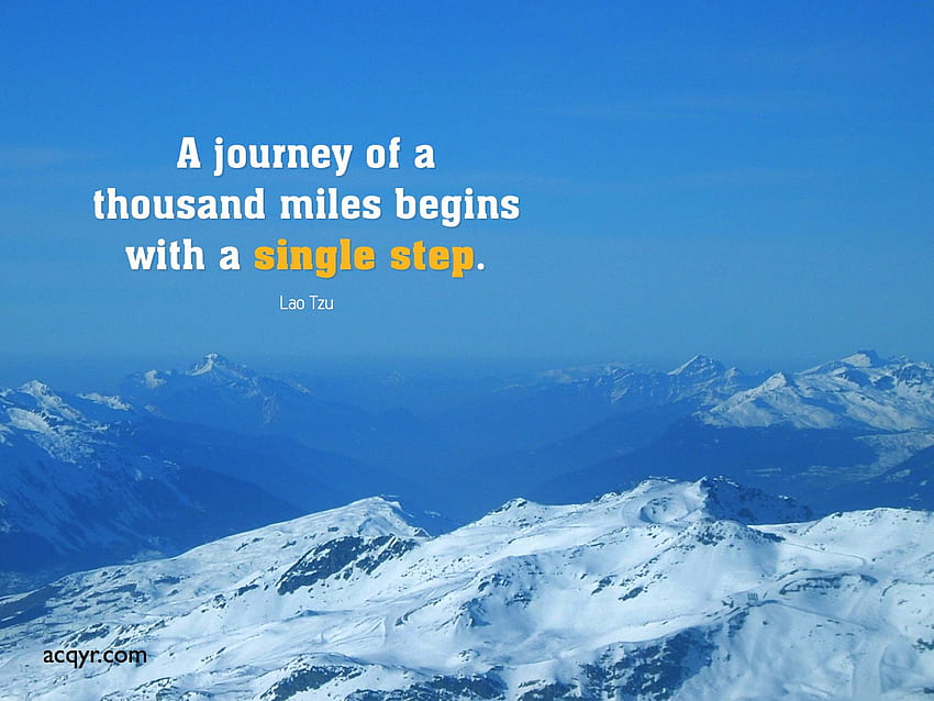 Journey Inspirational Quotes The Background. QuotesGram, Blue Inspirational HD wallpaper