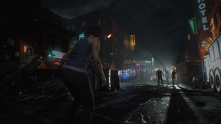 Resident Evil 3 Remake Resident Evil Videospiele Videospielfiguren Jill Valentine HD-Hintergrundbild