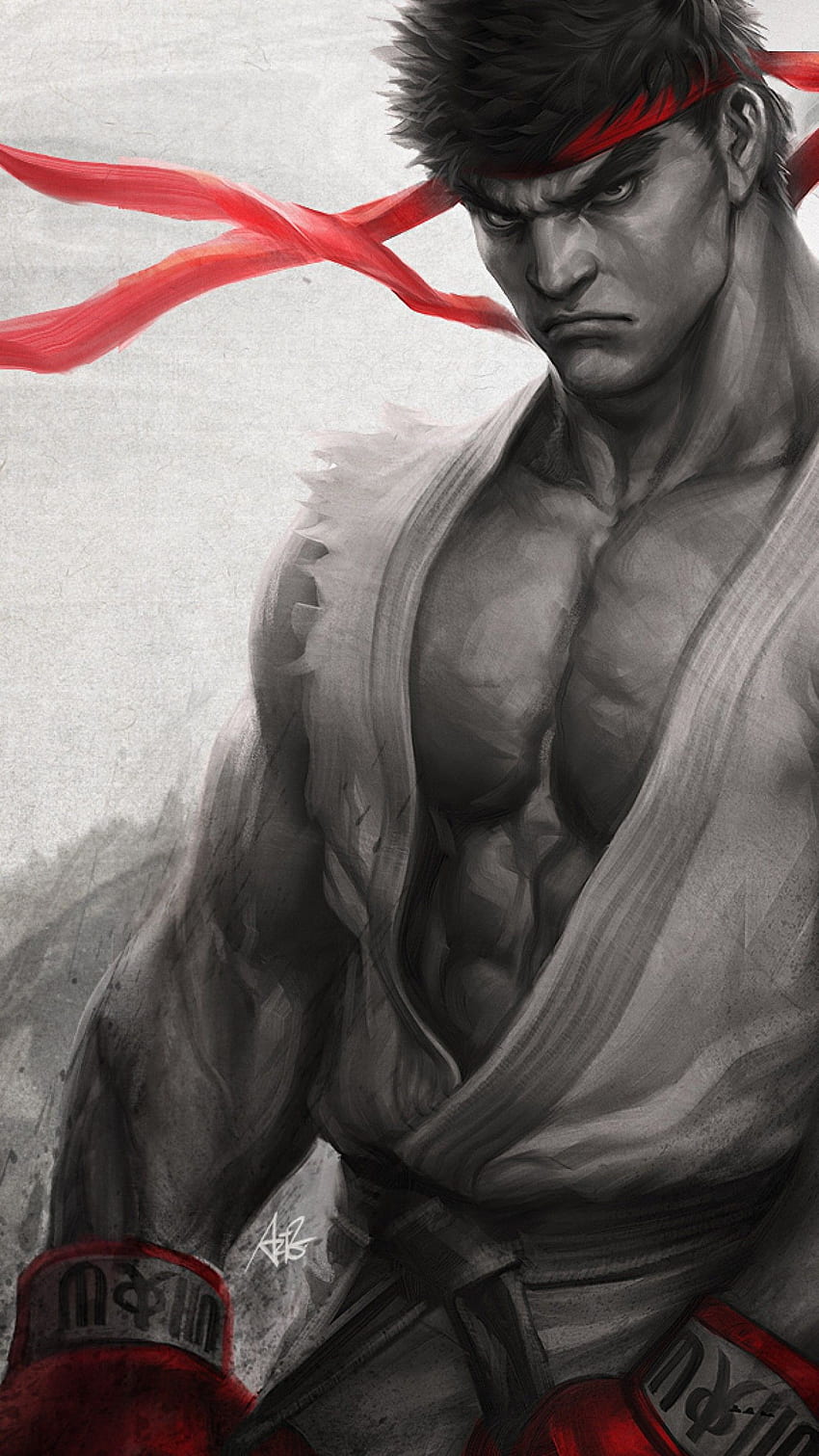 Ryu, Ken, Street Fighter V, Permainan wallpaper ponsel HD