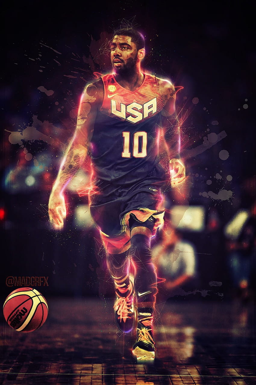 Kyrie Irving Background, Kyrie Irving Cool HD phone wallpaper
