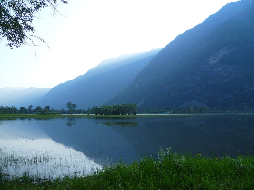 Détente, Nature, Montagne, Reste, Tourisme, Touristes, Vacances, Altaï, Teletskoye Lake, Taurus Lake Fond d'écran HD