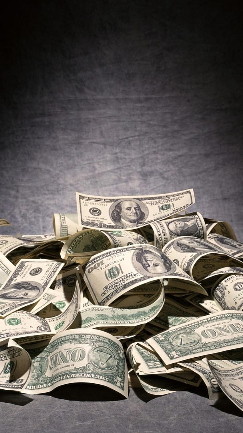 Dinheiro Azul. dinheiro, dinheiro abstrato Papel de parede de celular HD