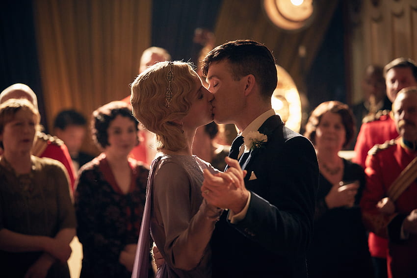 Thomas Shelby Annabelle Wallis and Cillian Murphy Ultra . Background , Tommy Shelby and Grace HD wallpaper