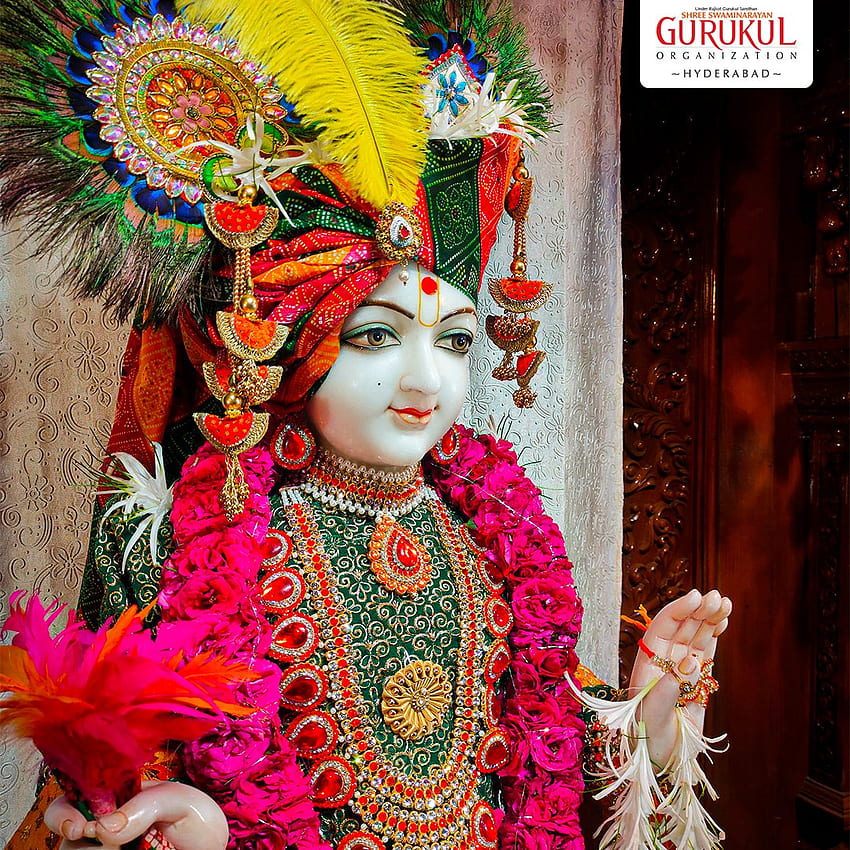 Swaminarayan Gurukul - Il mio Ghanshyam Sfondo del telefono HD