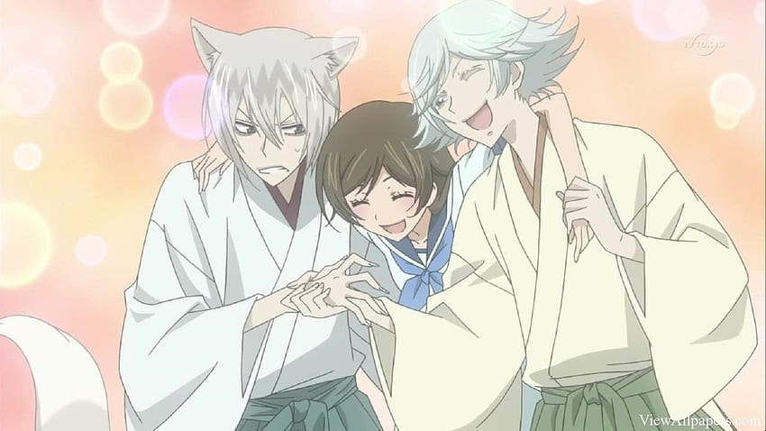 Kamisama Öpücüğü - Tomoe Nanami ve Mizuki - & Arka Plan , Tomoe ve Nanami HD duvar kağıdı