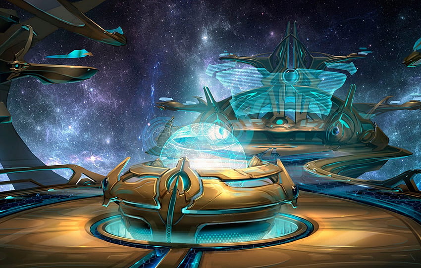 StarCraft 2, Protoss, Legacy Of The Void, StarCraft II: Legacy of the Void for , bölüm игры, StarCraft 2 Protoss HD duvar kağıdı