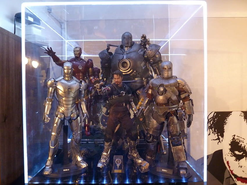 MMS164 - Iron Man : Figurine de collection en édition limitée Iron Monger Fond d'écran HD