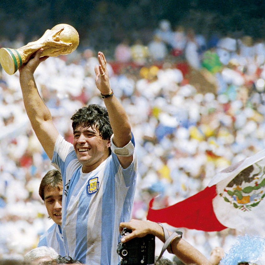 마라도나의 죽음의 불꽃, 전 세계 축구 커뮤니티 등에서 추모, Rip Maradona HD 전화 배경 화면