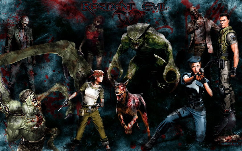 Impresionantes muestras de Resident Evil Fan Art fondo de pantalla
