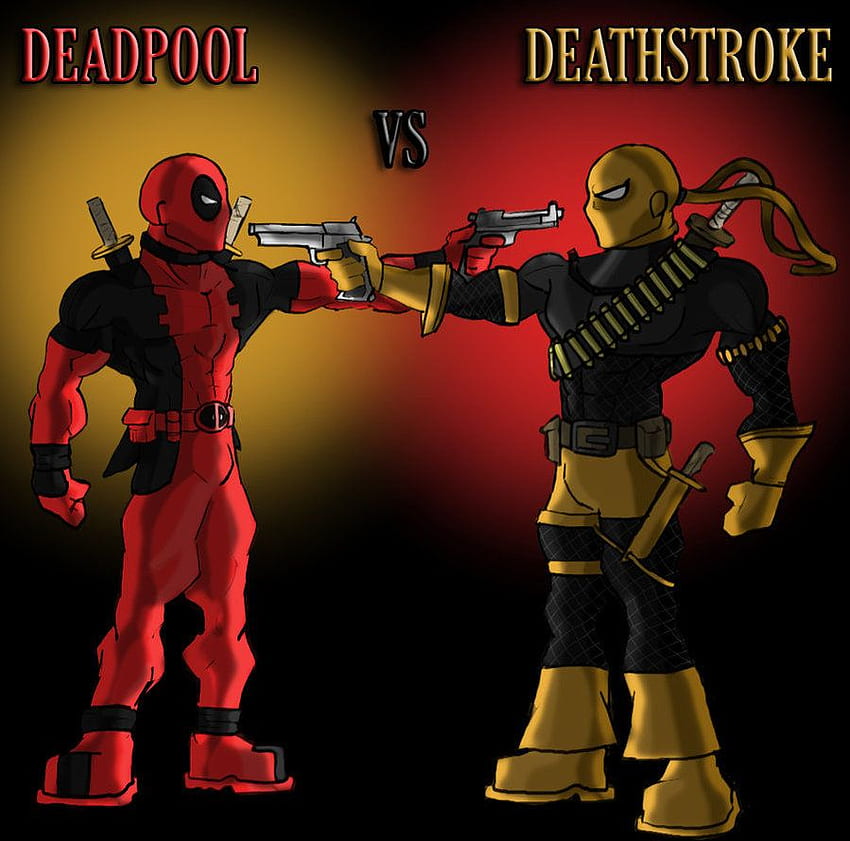 deathstroke vs deadpool
