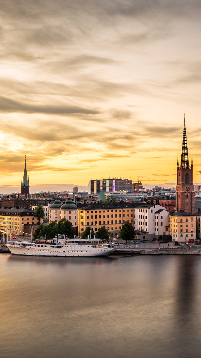 Sztokholm stworzony przez człowieka Tapeta na telefon HD
