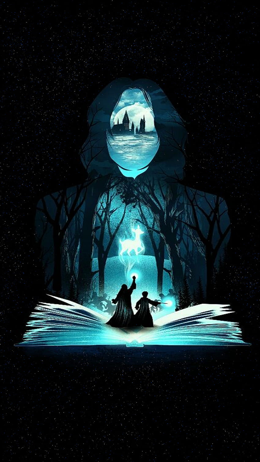 Severus Snape, magia, fantazja, harrypotter, harry, severussnape, czarodziej, hogwart, potter Tapeta na telefon HD