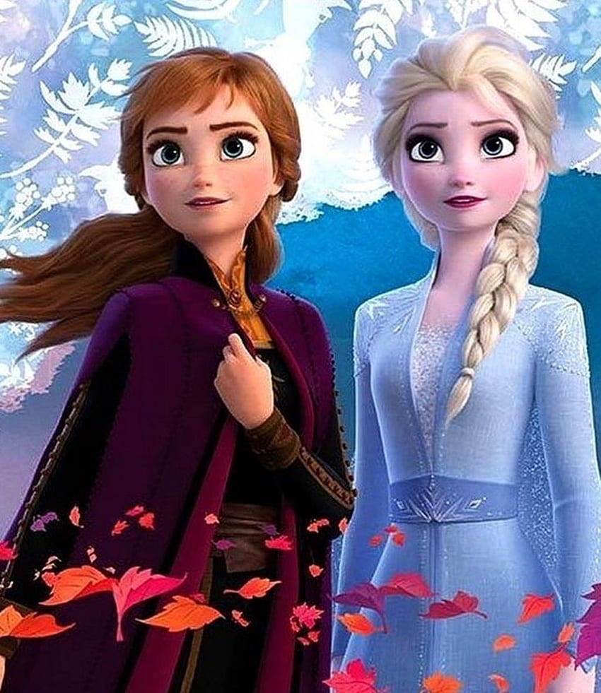 Yeni Karlar Ülkesi 2, Anna ve Elsa HD telefon duvar kağıdı