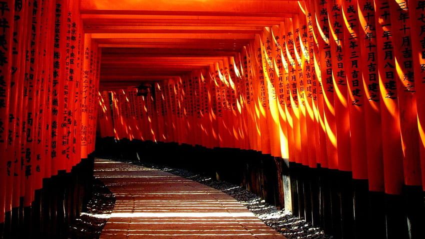 Fushimi Inari Taisha, Japan Shrine HD wallpaper